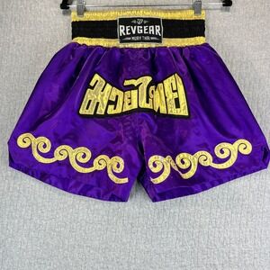 Revgear Muay Thai Boxing Shorts Size S Polyester sparring MMA sport fighting